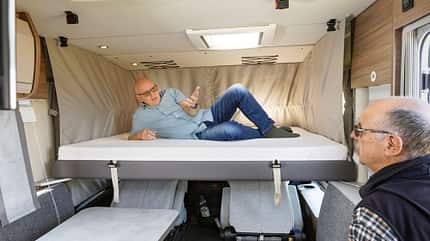 Vergleichstest, Knaus, Hymer Vergleichstest Hymer Knaus