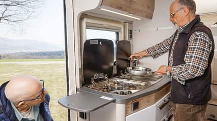 Vergleichstest, Knaus, Hymer Vergleichstest Hymer Knaus