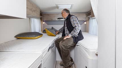 Vergleichstest, Knaus, Hymer Vergleichstest Hymer Knaus