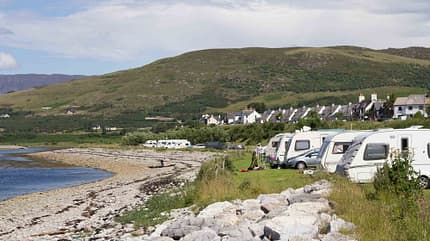 Ullapool, Schottland, Camping, Küste Ullapool, Schottland, Camping, Küste