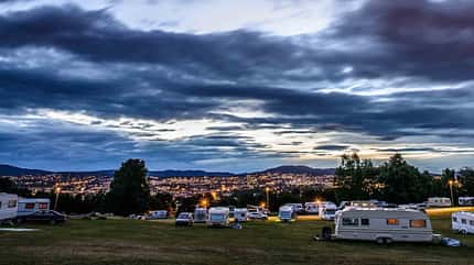 Oslo, Norwegen, Campingplatz Oslo, Norwegen, Campingplatz
