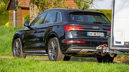 Zugwagentest, Audi, Q5 50 TDI Audi Q5 50 TDI Zugwagentest