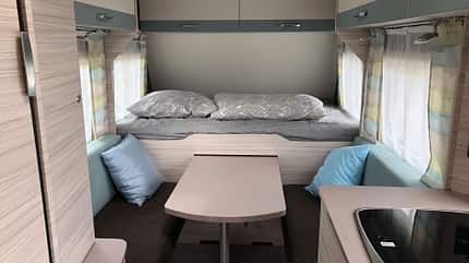 Dethleffs Dethleffs C'Joy 480 QLK (2023); Wohnwagen, Caravan, Neuheit 2025 Wohnwagen Dethleffs C'Joy 480 QLK (2023)