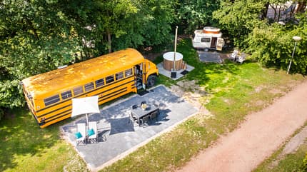 Glamping Schulbus Glamping Schhulbus
