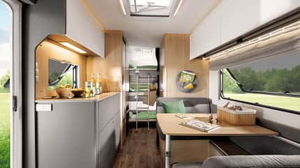 LMC Tandero 500 K neuer Familien-Caravan