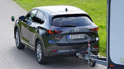 Mazda CX 5, Zugwagen, Test Mazda CX 9