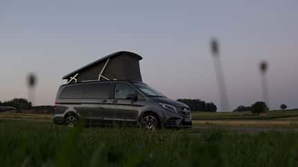 Mercedes Marco Polo 300d AMG-Line, Test, Praxis, Mountainbike, Vanlife, Wochenendtrip Mercedes Marco Polo 300d AMG-Line Test