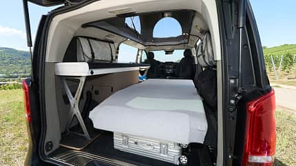 Vantourer Urban X (2023) Campervan mit modularem Ausbau, Neuheiten, Camper, kompakt Camper, Mercedes-Benz V-Klasse Vantourer Urban X (2023) Campervan mit modularem Ausbau