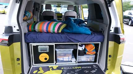VW ID.Buzz Campervan mit Möbelmodul VW ID.Buzz Campervan mit Möbelmodul