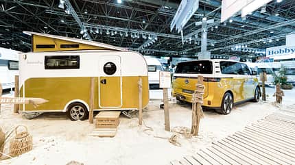 Hobby Beachy Air Studie Wohnwagen-Leichtgewicht, Studie 2023, Neuheit, Caravan, Zukunft Hobby Beachy Air Studie Wohnwagen-Leichtgewicht