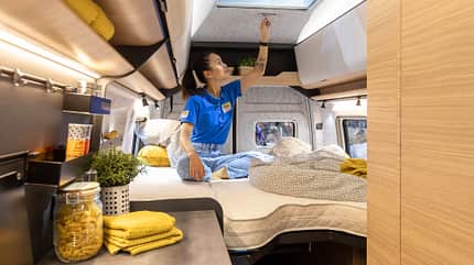 Campingbus, Crafter, Hobby Maxia Van Hobby Maxia Van Heckbett