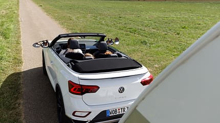 Volkswagen T-Roc Cabrio Style 1.5 TSI, Zugwagentest Volkswagen T-Roc Cabrio Style 1.5 TSI