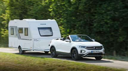 Volkswagen T-Roc Cabrio Style 1.5 TSI, Zugwagentest Volkswagen T-Roc Cabrio Style 1.5 TSI