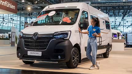 Bürstner Delfin C621 Limited, Campingbus, Neuheit, Renault Master, 2023, Caravan Salon Bürstner Delfin C621 Limited Campingbus Renault Master
