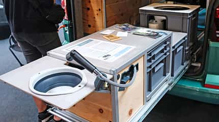 Easygoinc. Roamer, Campervan, VW T6, individueller Ausbau Easygoinc. Roamer Heckauszug