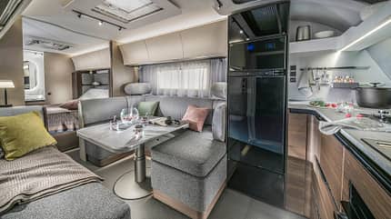 Caravans mit Warmwasserheizung Alpina