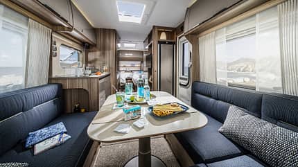 Caravans mit Warmwasserheizung Fendt