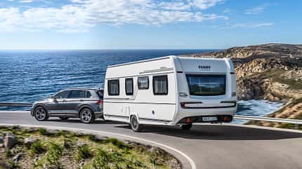 Caravans mit Warmwasserheizung Fendt