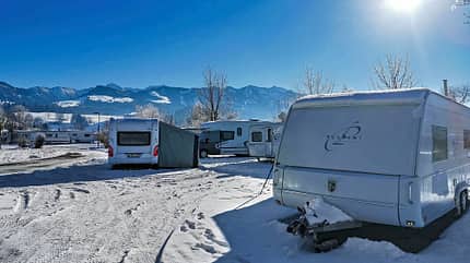 Kleinwalsertal, Reise, Winter, Wintercamping Kleinwalsertal