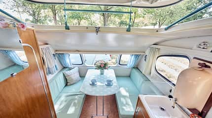 Oldie, Caravan, Mostard Oldie-Caravan Mostard