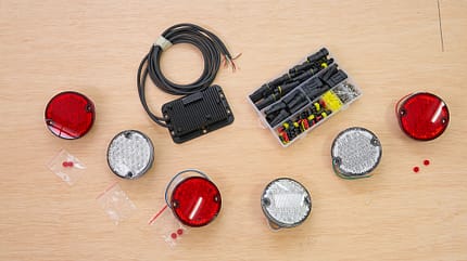 LED-Ruecklicht, Werkstatt LED-Ruecklicht