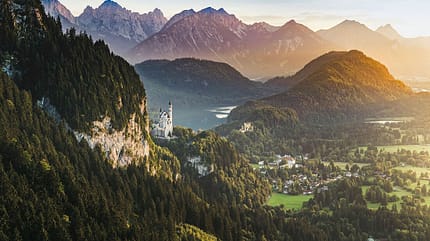Reise, Deutschland, Seigntseeing Schloss Neuschwanstein