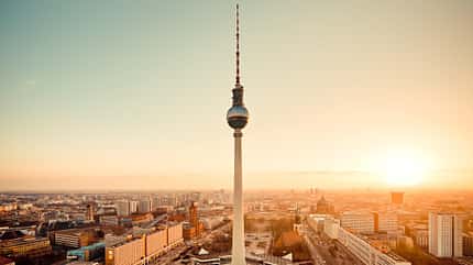 Reise, Deutschland, Seigntseeing Fernsehturm
