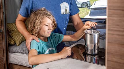 Electro, Camper, Caravan, Zugwagen Elektro-Camping Kochen