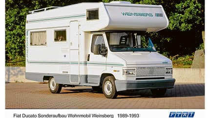 fiat, ducato, frontantrieb, konzept 40 Jahre Ducato - Weinsberg.