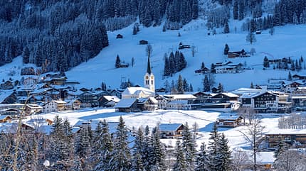 Kleinwalsertal, Oesterreich, Wintersport Kleinwalsertal Oberstdorf