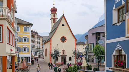 Suedtirol, Seiser Alm, wandern Seiser Alm Kirche