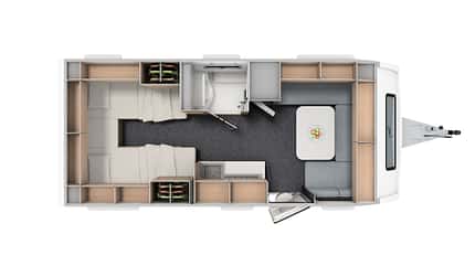 Adria Altea 502 UL, Adria Adria Altea 502 UL Grundriss