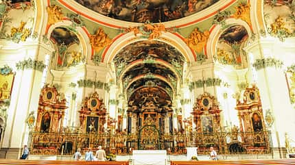Sankt Gallen, Schweiz, Reise Sankt Gallen Stiftskirche St. Gallus