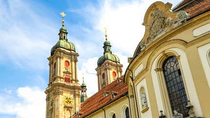 Sankt Gallen, Schweiz, Reise Sankt Gallen Stiftskirche St. Gallus