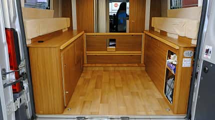 Reisemobil optimieren, Stauraum Wohnmobil Stauraum Garage