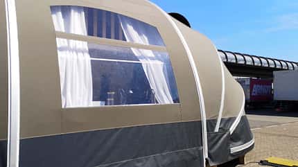 De Waard Big Oak, Glamping-Zelt, Tiny House De Waard Big Oak Fenster
