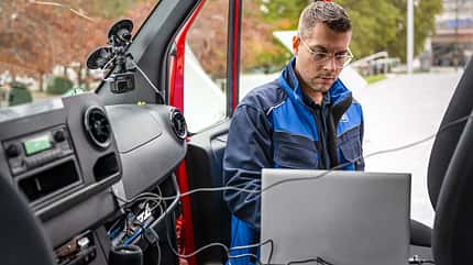 Mercedes E-Sprinter (2023) Real-Drive-Test