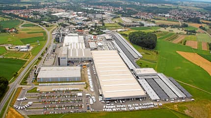 Herstellergruppen, Report, Werk, Hauptsitz Report Herstellergruppen Hymer-Stammwerk