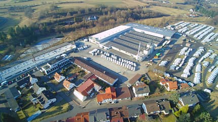 Herstellergruppen, Report, Werk, Hauptsitz Report Herstellergruppen Tabbert Werk
