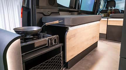 EQT, Heckküche, Concept ECT, Microcamper, Küchenzeile Das Concept EQT Marco Polo // The Concept EQT Marco Polo