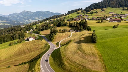Reise, Bodensee, Campingplatz Bodensee Voralpenlandschaft