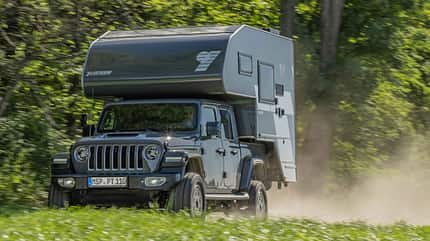 Tischer Box 230S/Jeep Gladiator Tischer Box 230S/Jeep Gladiator Fahrt