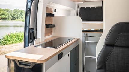 Pilote Atlas, Campingbus, Ford Transit Pilote Atlas Küche