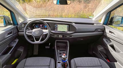 Zugwagen, Test, VW Caddy VW Caddy im Zugwagentest Innenraum Front