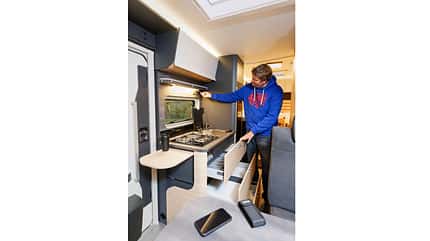 Hobby Optima De Luxe, Supercheck Hobby Optima De Luxe Kueche
