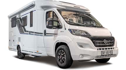 Hobby Optima De Luxe, Supercheck KNAUS SKY TI PLATINUM SELECTION 650 MEG