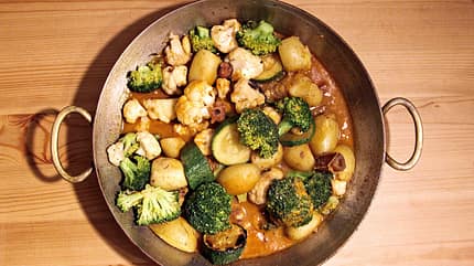 Campingkueche, Weihnachten Campingkueche Kartoffelpfanne