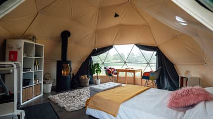 Glamping Glamping-Zelt Innenraum