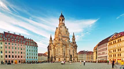 Dresden, Frauenkirche, Kirche Dresden Frauenkirche
