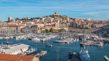 Marseille, Frankreich, Hafen Marseille, Frankreich, Hafen